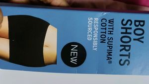 Ladies Boy Shorts With Bikini Panties M&amp;S