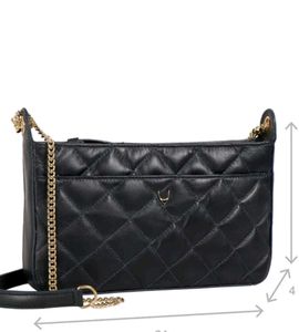 Quilted Navy Crossbody Bag