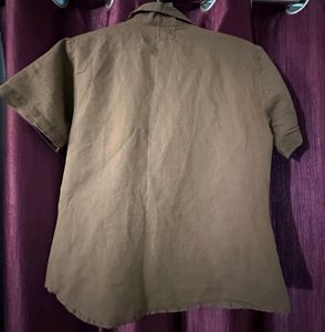 Linen Brown Shirt