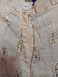 Golden Printed Women Pants For Kurtas