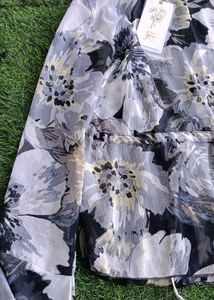 💐Floral Sheer Top💐