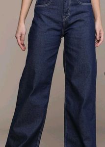 Wide Leg Dark Wash Jeans