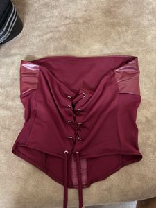 Red Corset Top