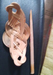 Handcrafted Bamboo Stylish  Hair Clip
