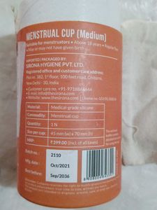 Sirona Menstrual Cup