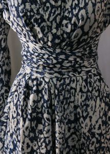 Chic Animal Print Dress