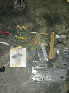 Electronics components lot