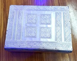 New Silver Jewellery And Bangles Box