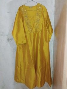 Bhama Couture Yellow Kurta