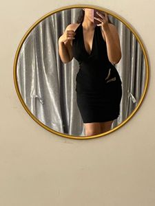 Black Bodycon Mini Dress