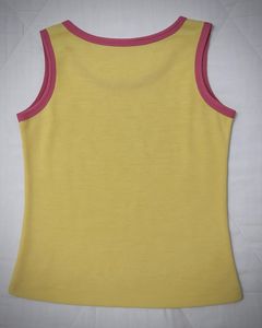 Y2K Graphic Glittery Tank
