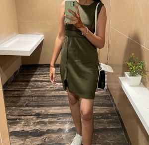 Price Drop ❗️Cute Olive Green Bodycon