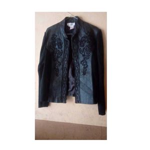 Embellished Black Jacket