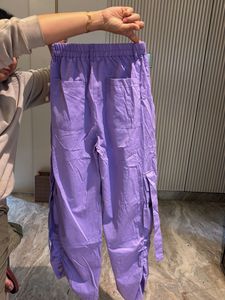 Lavender Cargo Pants