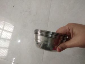 Six Steel Bowl