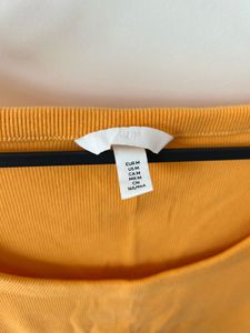 Yellow Crop Top