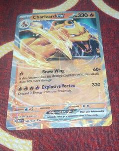 Limited edition Legendary Charizard EX card