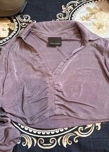 lavender Long Sleeve Top
