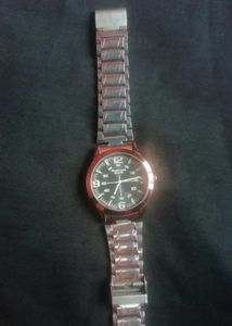 Classic Silver-Tone Wristwatch