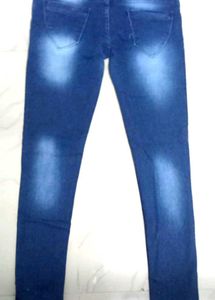 Dark Blue Denim Jeans