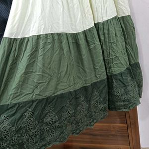 Green beautiful dress