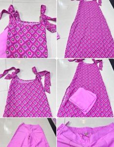 Anouk Women Printed Kurta With Plazzo