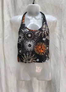131611. Sun &amp; Moon Halter Top