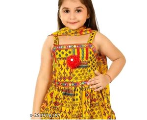 14_15 yrsGirls&#39; Ethnic Dress Set