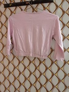 unicorn style crop top for girls