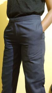 Gray formal pant