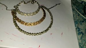 Layered Rhinestone Necklace