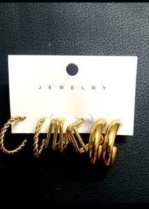 Fashionable Stylish Earring Pack Of 3