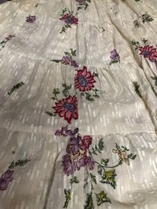 Floral Ethnic Skirt For Navratri/ Dandiya Nights