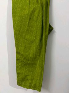 Purple Printed Kurta Set