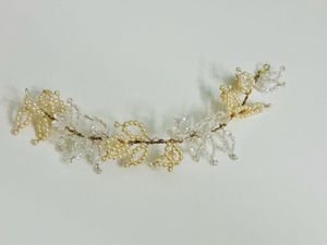 Pearl & Crystal Hair Vine