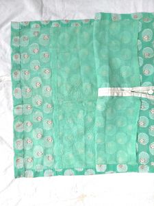 Green Zari Kurta Set