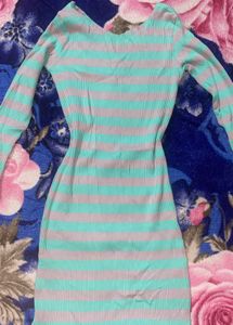 Striped Bodycon Dress