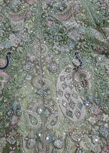 Peacock Heavy 16 Kali Ka Lehna One Time Used Only