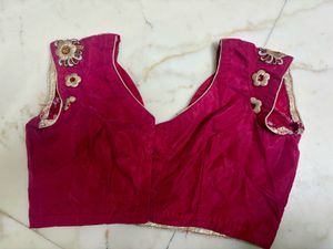Embroidered saree