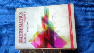 Mathematics class XII l, vol-2, R.D. Sharma