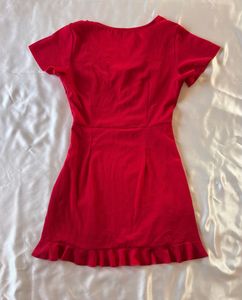 Red Party Mini Dress