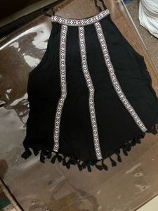 Black Sleeveless Top