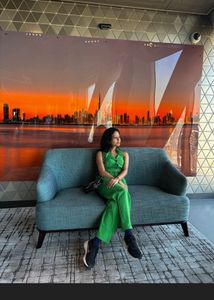 Green Crop Vest With Trouser