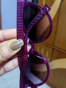 Purple Tinted Sunglasses