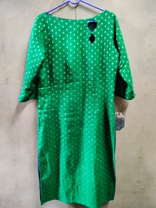 Designer green kurti