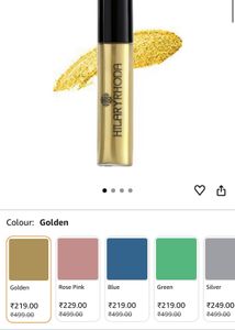 Hilary Rhoda Golden Eyeliner