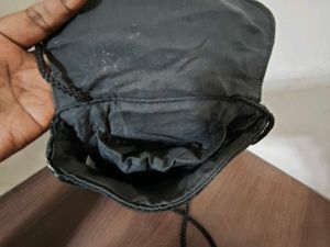 Vintage Velvet Sling Bag With Embroidery
