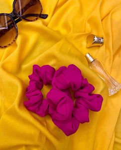 Pink Scrunchie Set Of 2