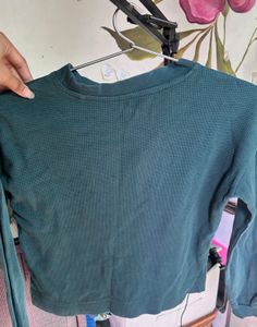 Zudio Green Sweatshirt
