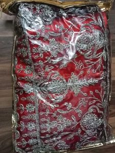 Red Embroidered Lehenga Choli